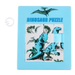 slide puzzle dinosaure prehistoric land
