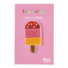 iron on patch - ice lolly