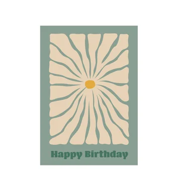 carte d'anniversaire flower power carte d'anniversaire flower power