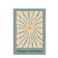 birthday card - flower power