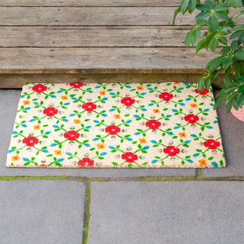 paillasson - floral paillasson - floral