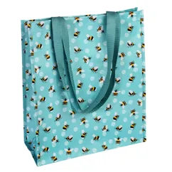 recycled shopping bag - bumblebee