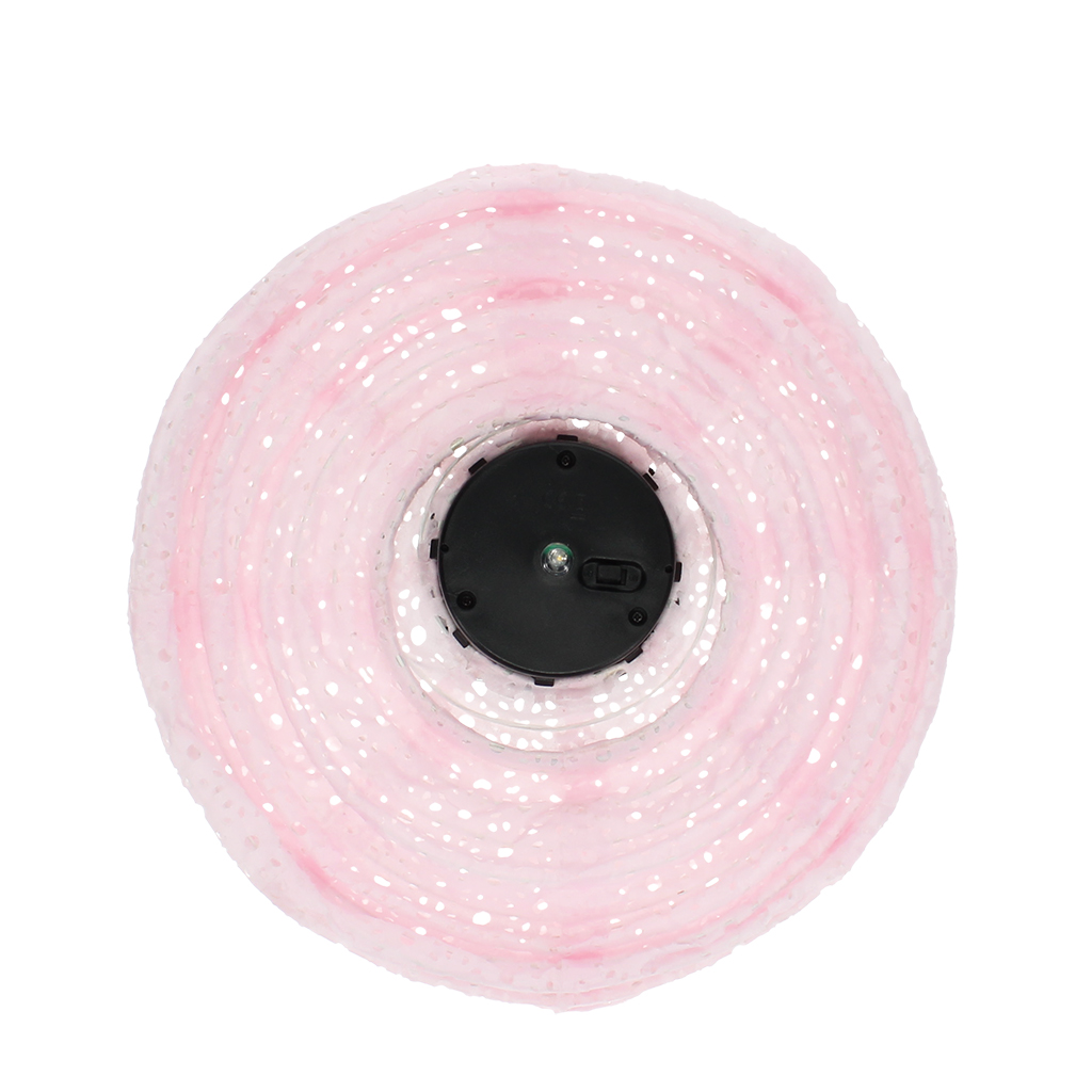 outdoor-solar-pendelleuchte - helles pink