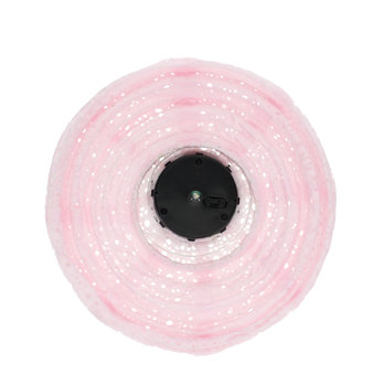 lanterne solaire d'extérieur à suspension - rose clair