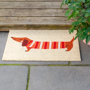 doormat - sausage dog doormat - sausage dog