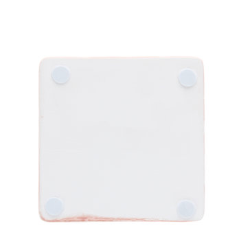 ceramic coasters (set of 2) - pink