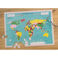 jigsaw puzzle in a tube (300 piece) - world map