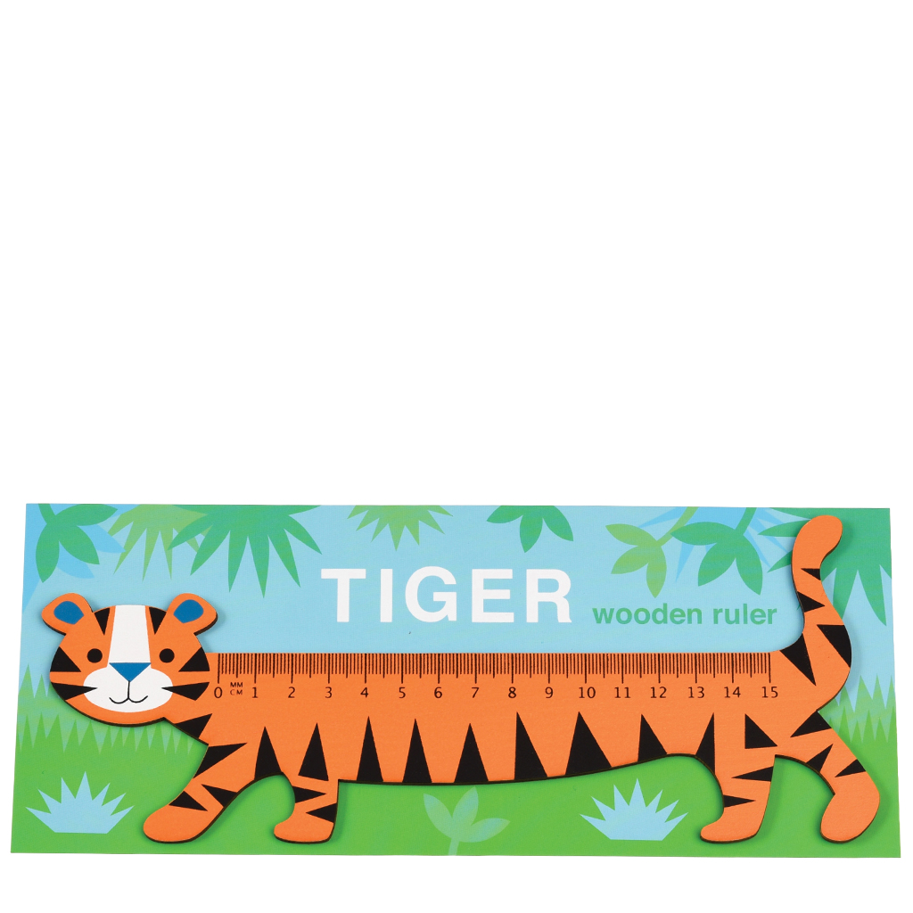 règle en bois tigre