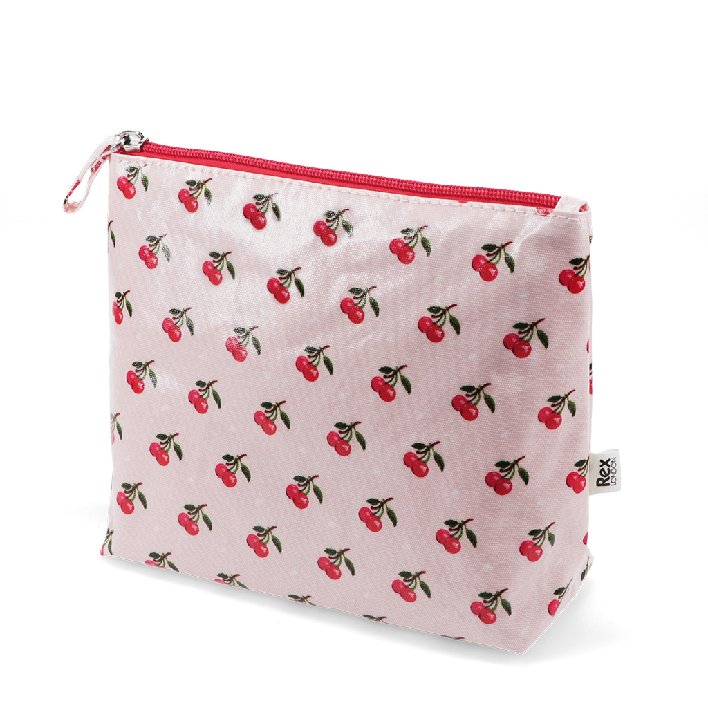 trousse de toilette pour enfant - cerise rouge