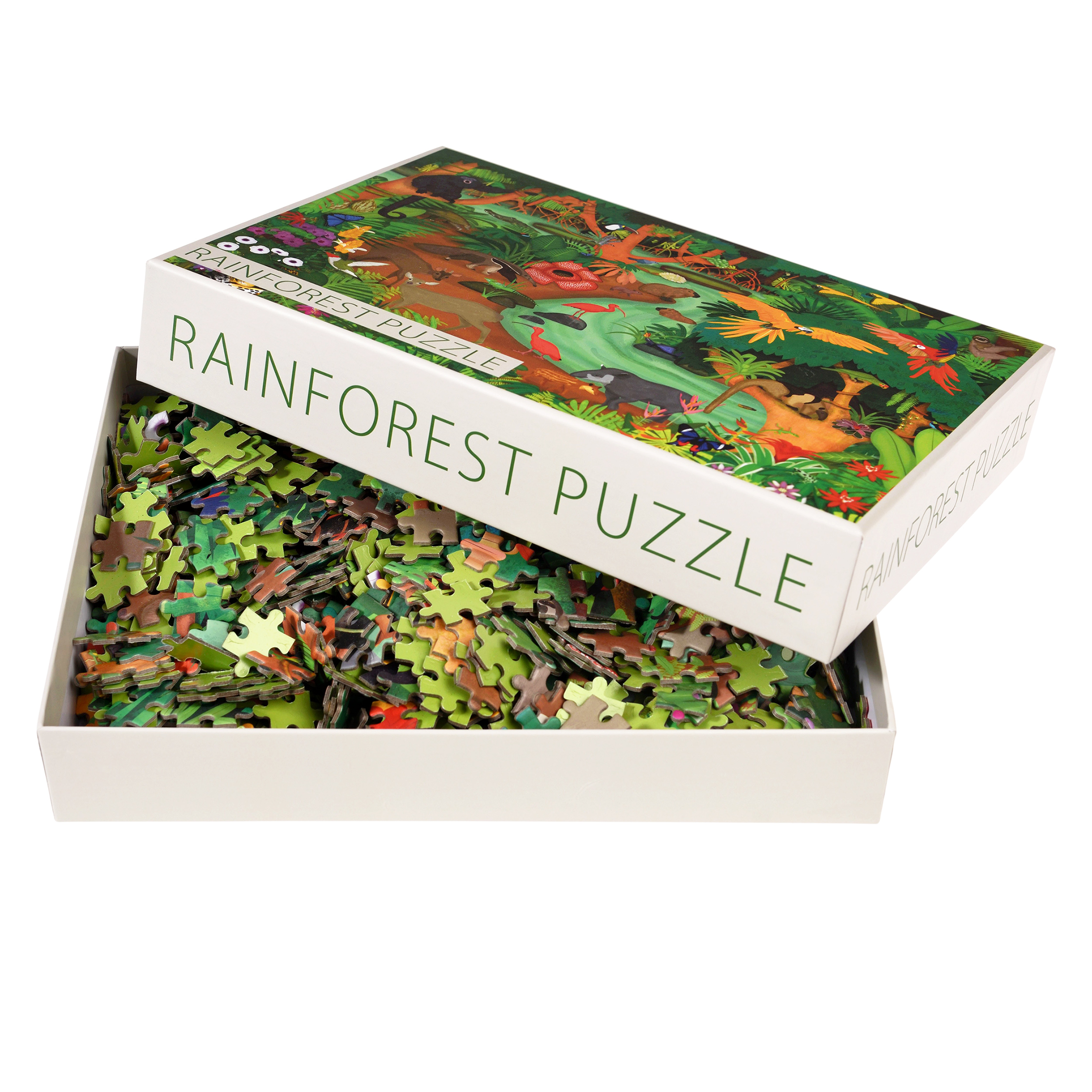 jigsaw puzzle (1000 pieces) - rainforest