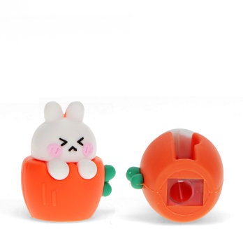adorable animal pencil sharpener - white rabbit