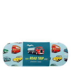 glasses case & cleaning cloth - road trip