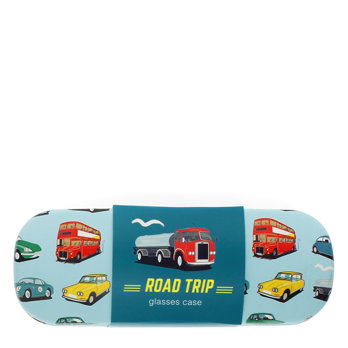 glasses case & cleaning cloth - road trip