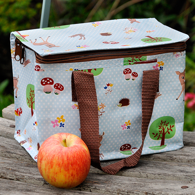 sac à lunch woodland creatures