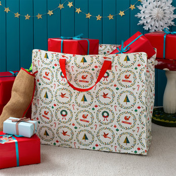 xxl-tasche - classic christmas