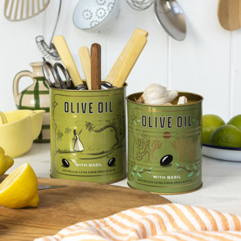 boîtes de conservation moyennes (lot de 2) - grove olive oil