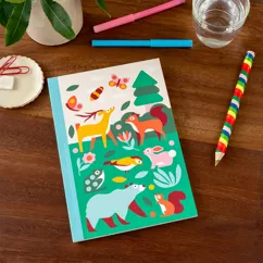 a5 notebook - woodland a5 notebook - woodland