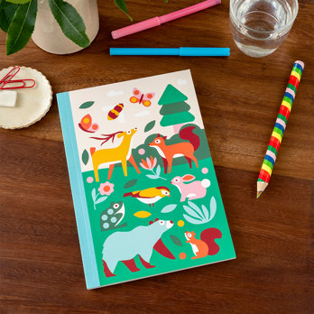 carnet a5 - woodland