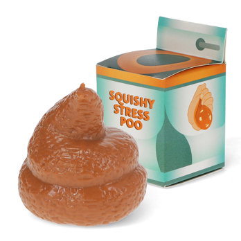 jouet anti-stress tout mou - crotte