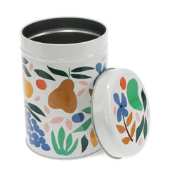 canister storage tin - fruits de provence