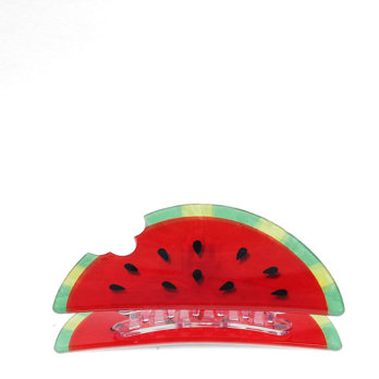 hair claw clip - watermelon