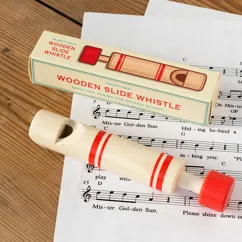wooden slide whistle - classic wooden slide whistle - classic