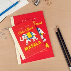 a5 notebook - masala a5 notebook - masala
