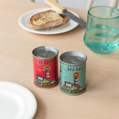 cornish salt and pepper shakers