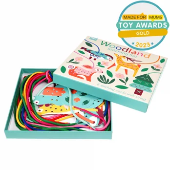 stitching set - woodland stitching set - woodland