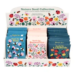 pack of flower seeds - nature collection