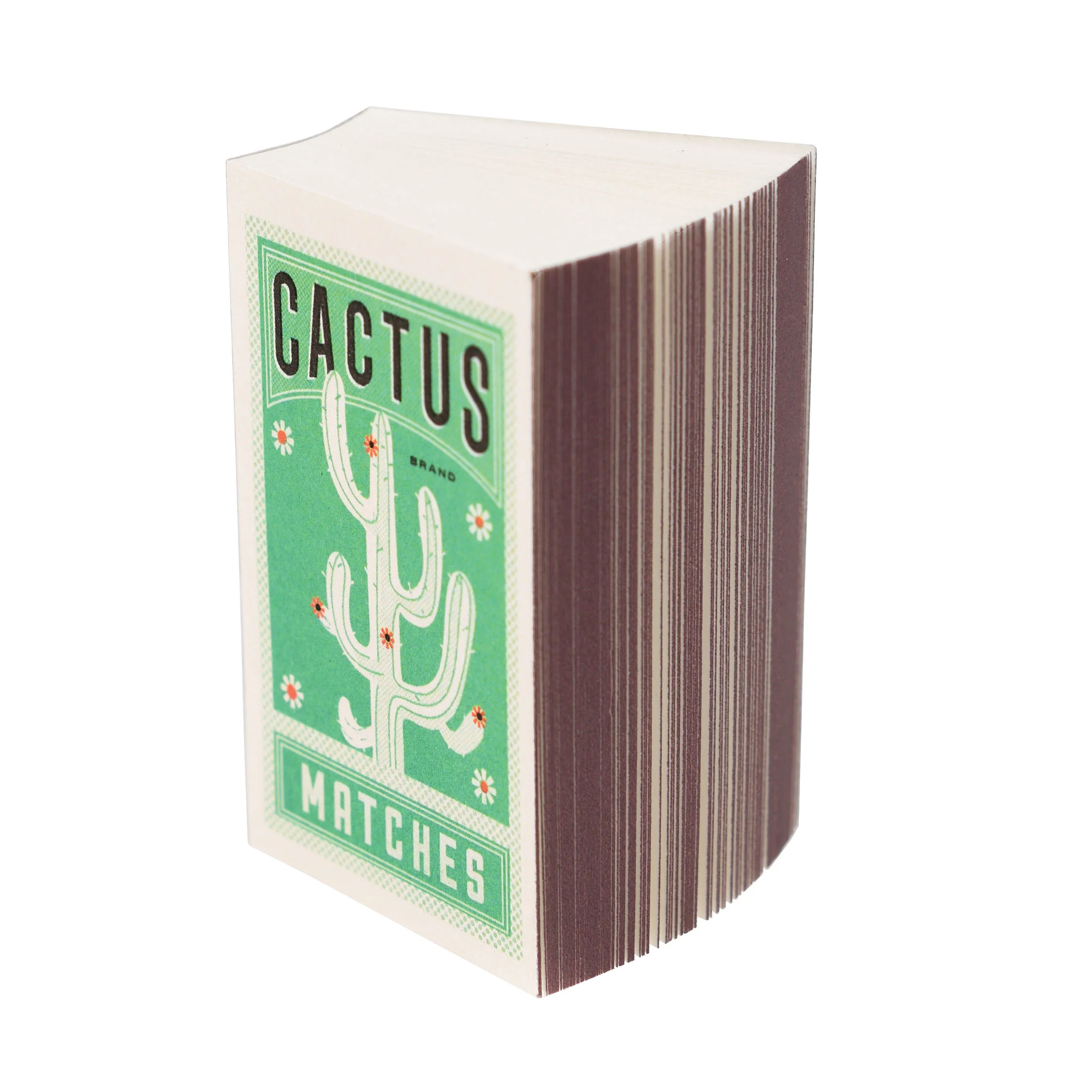 cuaderno cerillas cactus