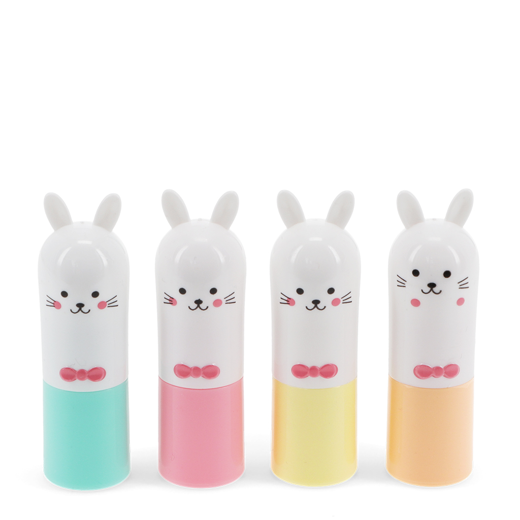 mini highlighters (set of 4) - bunny