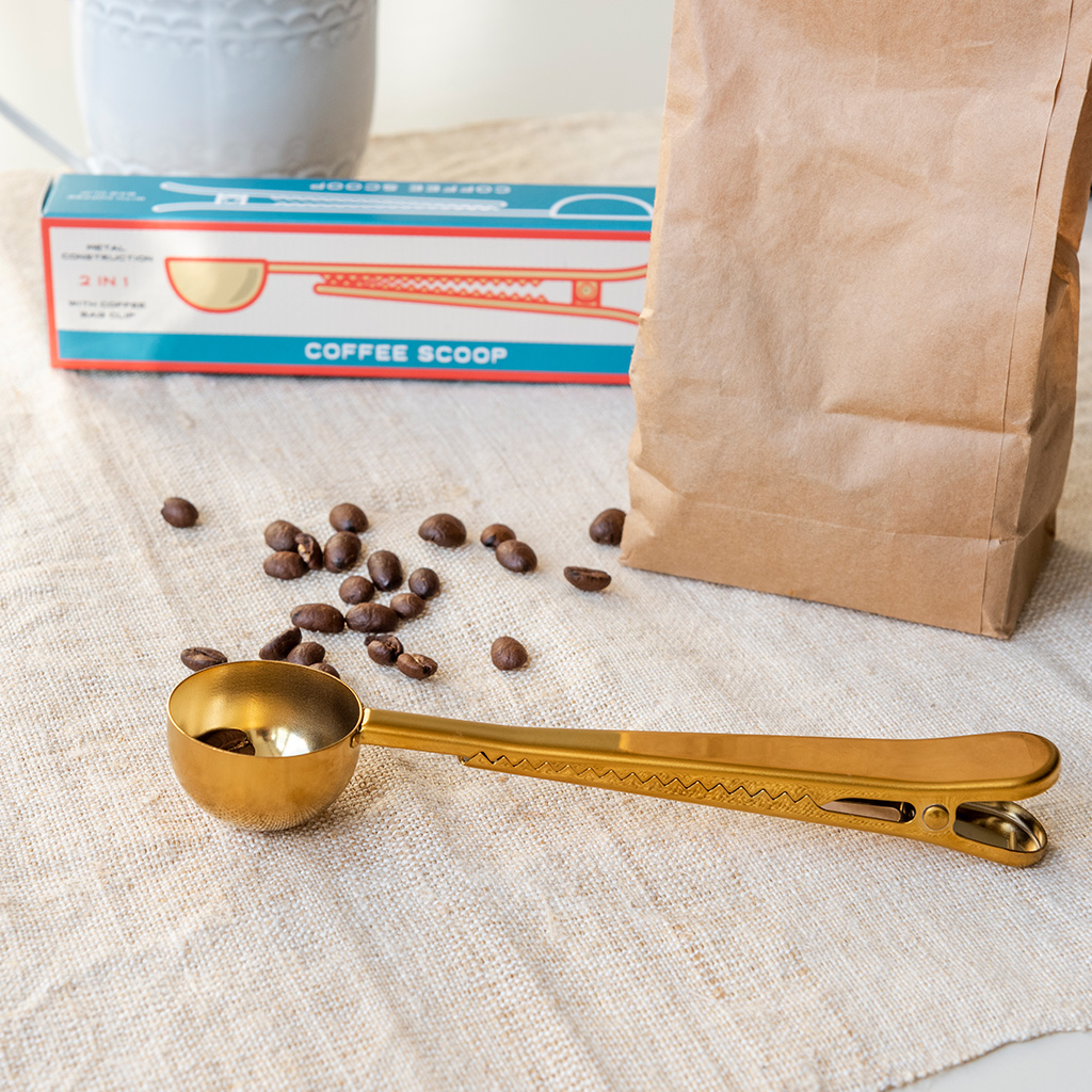 coffee scoop with clip - spirit of adventure