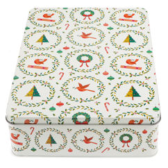 mince pie storage tin - classic christmas