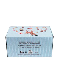 dose mit 12 buntstiften woodland creatures dose mit 12 buntstiften woodland creatures