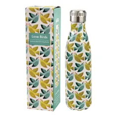 stainless steel bottle 500ml - love birds stainless steel bottle 500ml - love birds