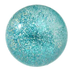 glitter bouncy ball - blue owl glitter bouncy ball - blue owl