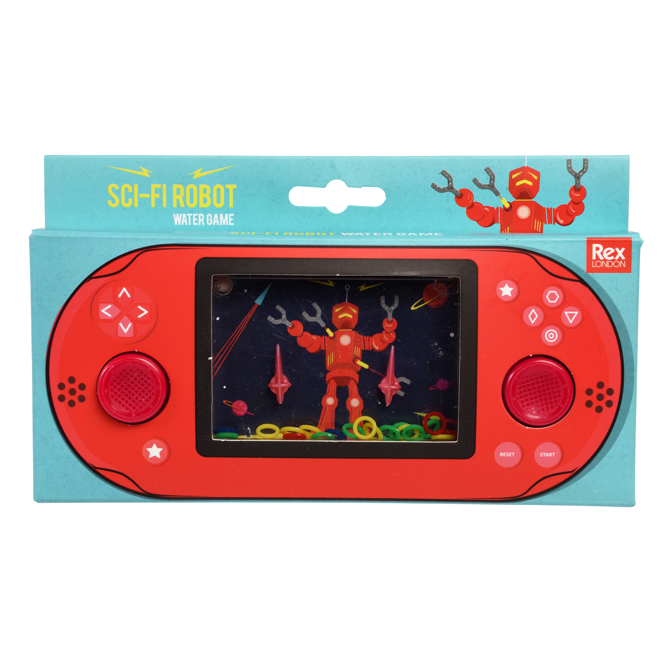 jeu d'eau manette robot science-fiction