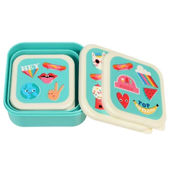 snack boxes (set of 3) - top banana snack boxes (set of 3) - top banana