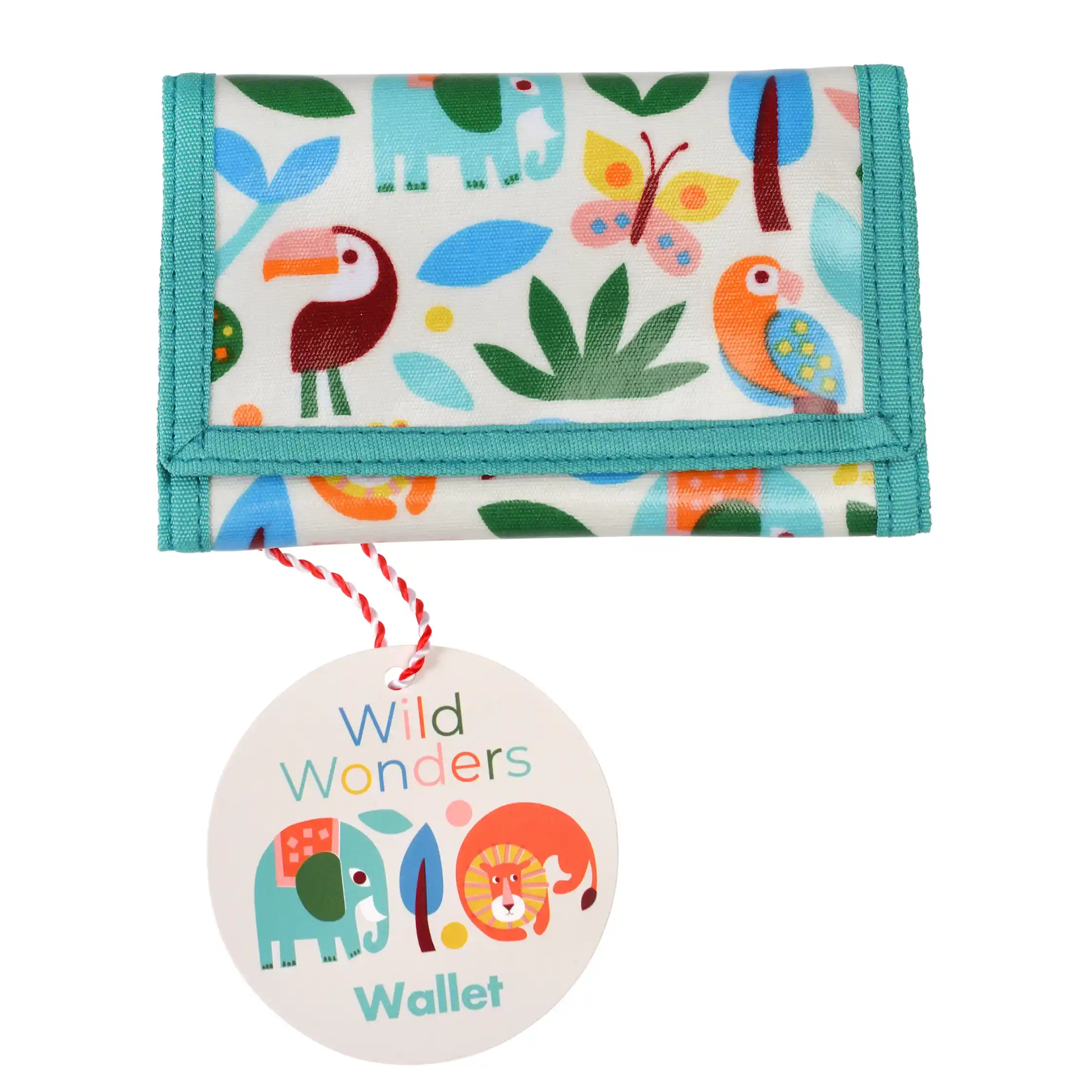 children's wallet - wild wonders