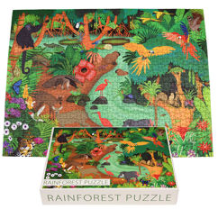 jigsaw puzzle (1000 pieces) - rainforest