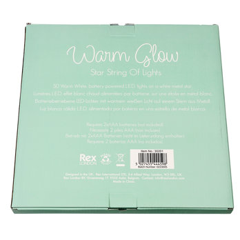 lumière led étoile en métal - 30cm