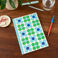 carnet a5 - marguerite bleue