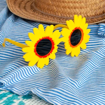 funglasses - yellow sunflower sunglasses funglasses - yellow sunflower sunglasses