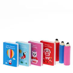 erasers (set of 7) - animal tales erasers (set of 7) - animal tales