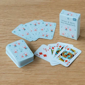 mini playing cards - mouse ballet mini playing cards - mouse ballet