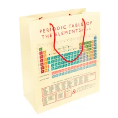 große geschenktüte periodic table