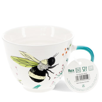 large ceramic mug 550ml - bumblebee