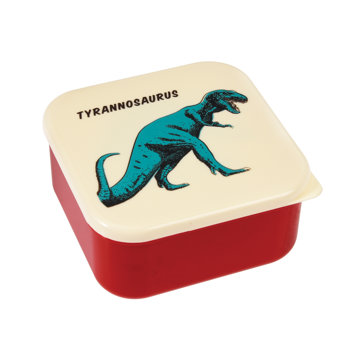 set de 3 boîtes à goûter prehistoric land