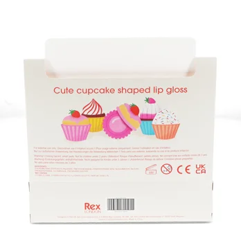 mini berry scented lip gloss (assorted) - cupcake mini berry scented lip gloss (assorted) - cupcake